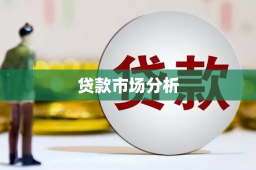 甘州贷款市场分析