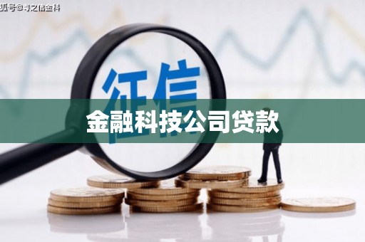 甘州金融科技公司贷款