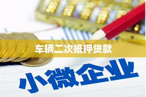 甘州车辆二次抵押贷款