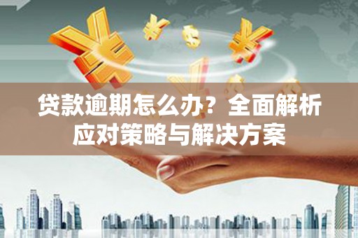 甘州贷款逾期怎么办？全面解析应对策略与解决方案