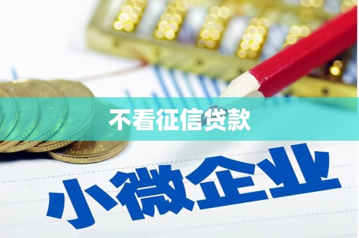甘州不看征信贷款