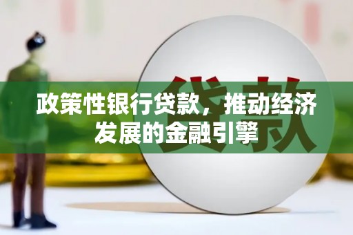 甘州政策性银行贷款，推动经济发展的金融引擎