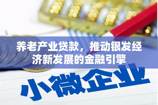 甘州养老产业贷款，推动银发经济新发展的金融引擎