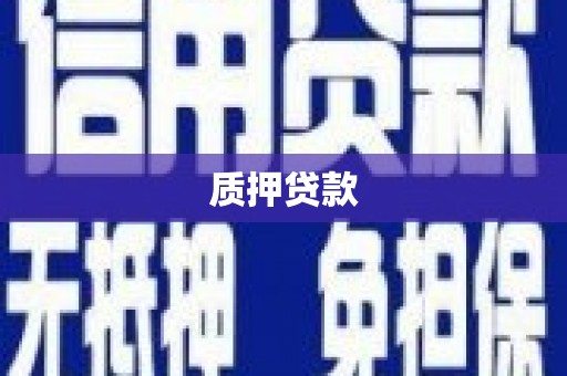甘州质押贷款