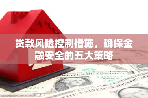 甘州贷款风险控制措施，确保金融安全的五大策略