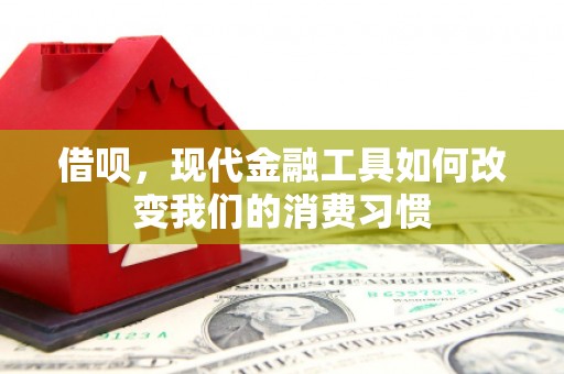 甘州借呗，现代金融工具如何改变我们的消费习惯