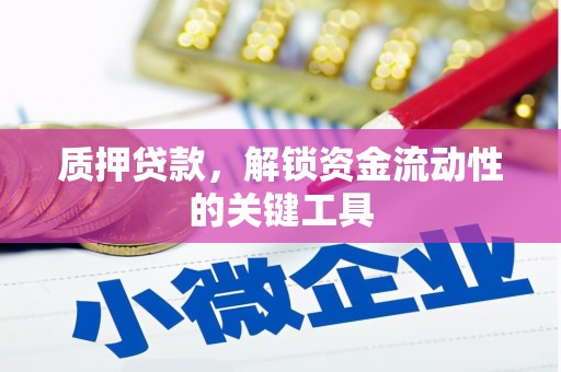 甘州质押贷款，解锁资金流动性的关键工具