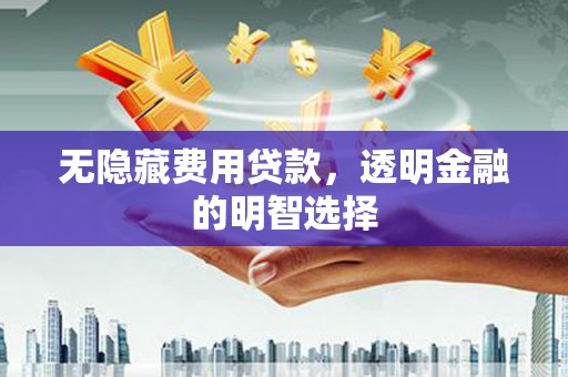 甘州无隐藏费用贷款，透明金融的明智选择