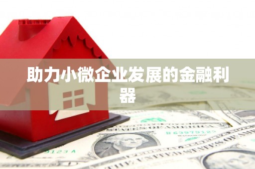 甘州助力小微企业发展的金融利器