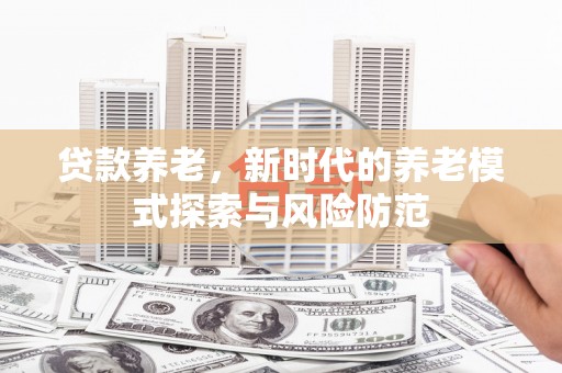 甘州贷款养老，新时代的养老模式探索与风险防范