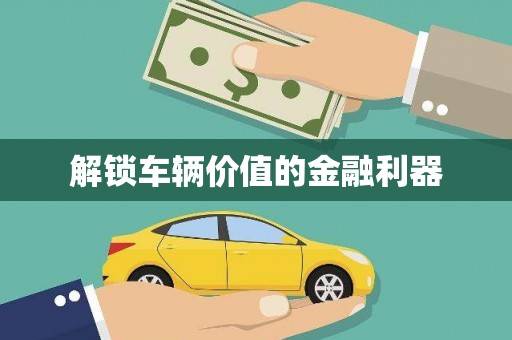 甘州解锁车辆价值的金融利器